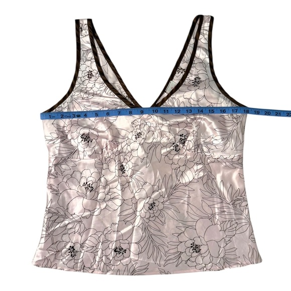 Xhilaration Y2K Floral Slip Top - Picture 3 of 5